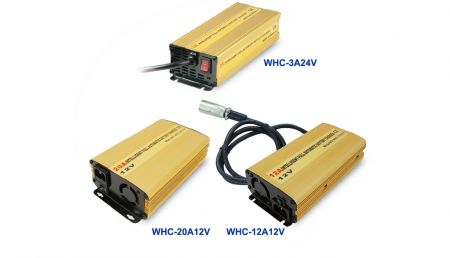 CARREGADOR DE BATERIA 110V/220-12V AC-DC - Carregador WHC